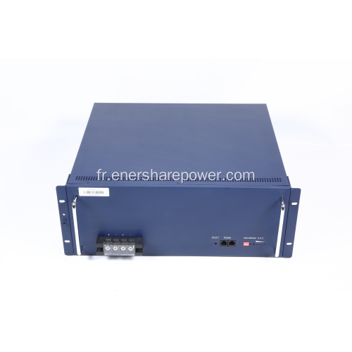 Batterie au lithium rechargeable 48V 100Ah connectée avec BMS